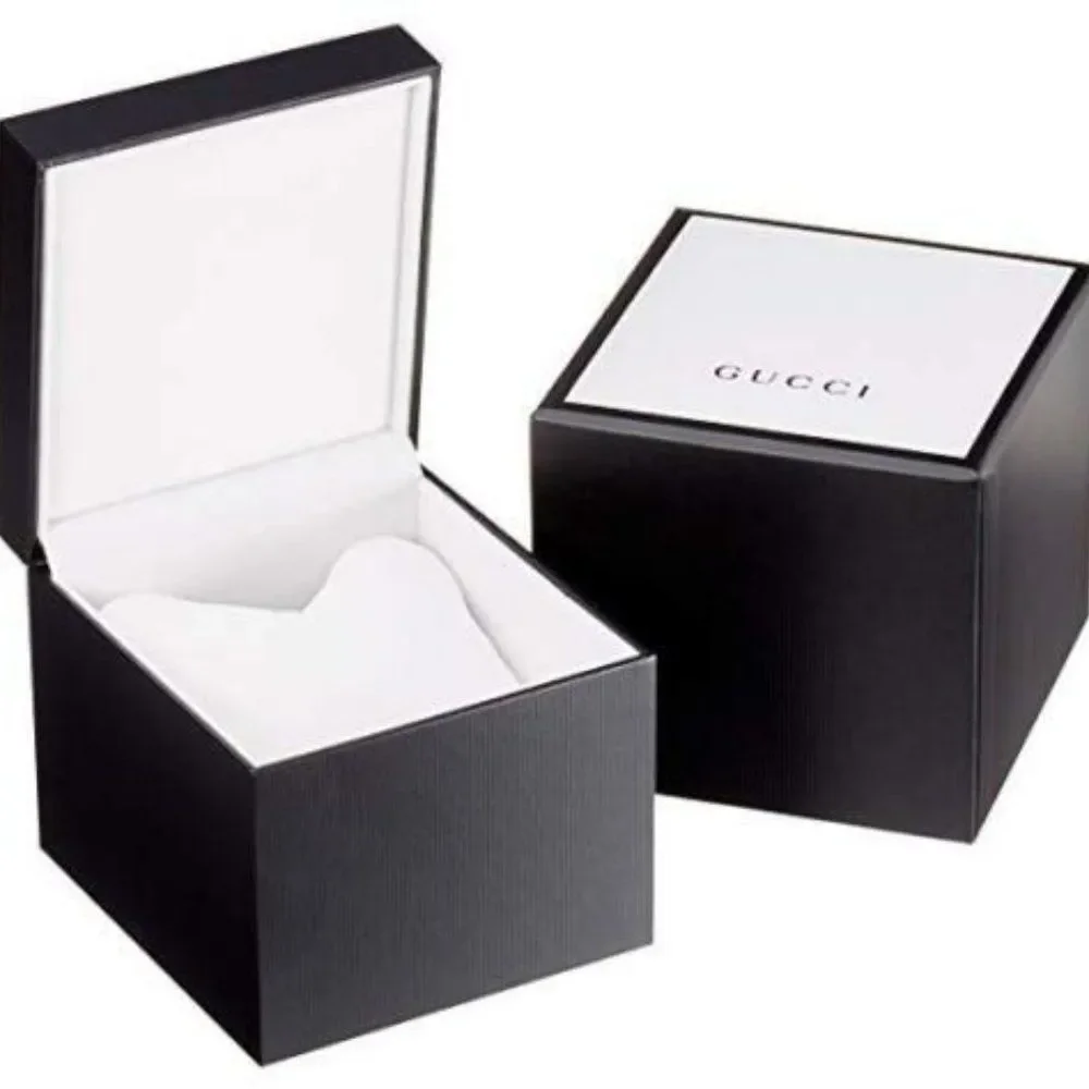 SALE! GUCCI 46MM STEEL WATCH! W/ BOX!